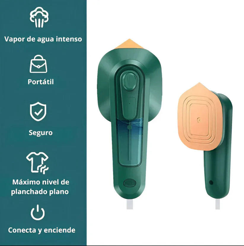 Mini Plancha Vapor De Ropa Viajera Porta