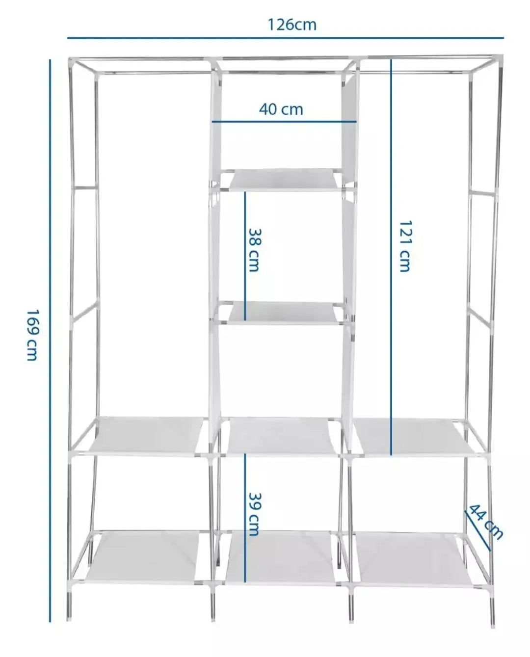 Armario Organizador + Envío gratis + Atención 24 horas (3502341167)