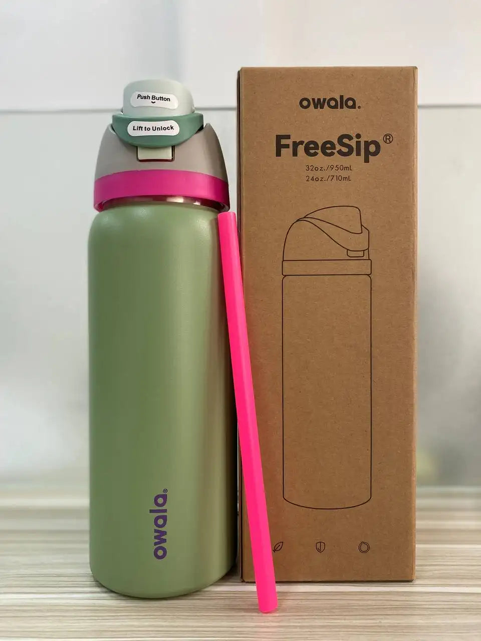Termo alta calidad Owala + Envío gratis + Atención 24 horas (3502341167)