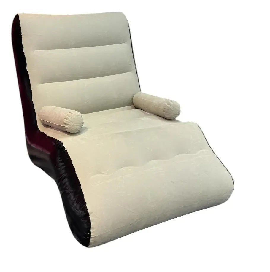 Sofá inflable reposa pies