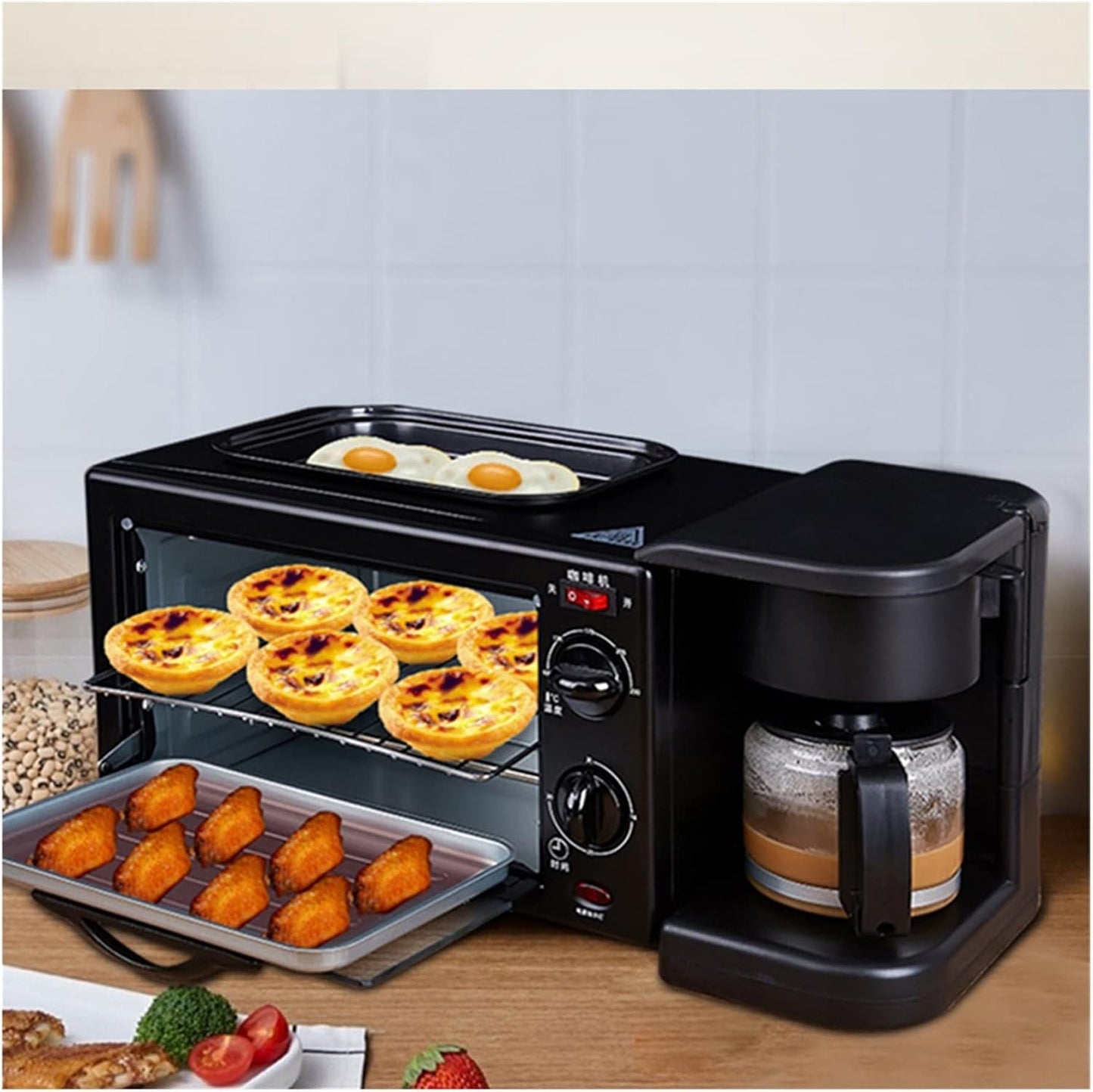 Horno 3 en 1 sokany + cafetera ¡Envío gratis!