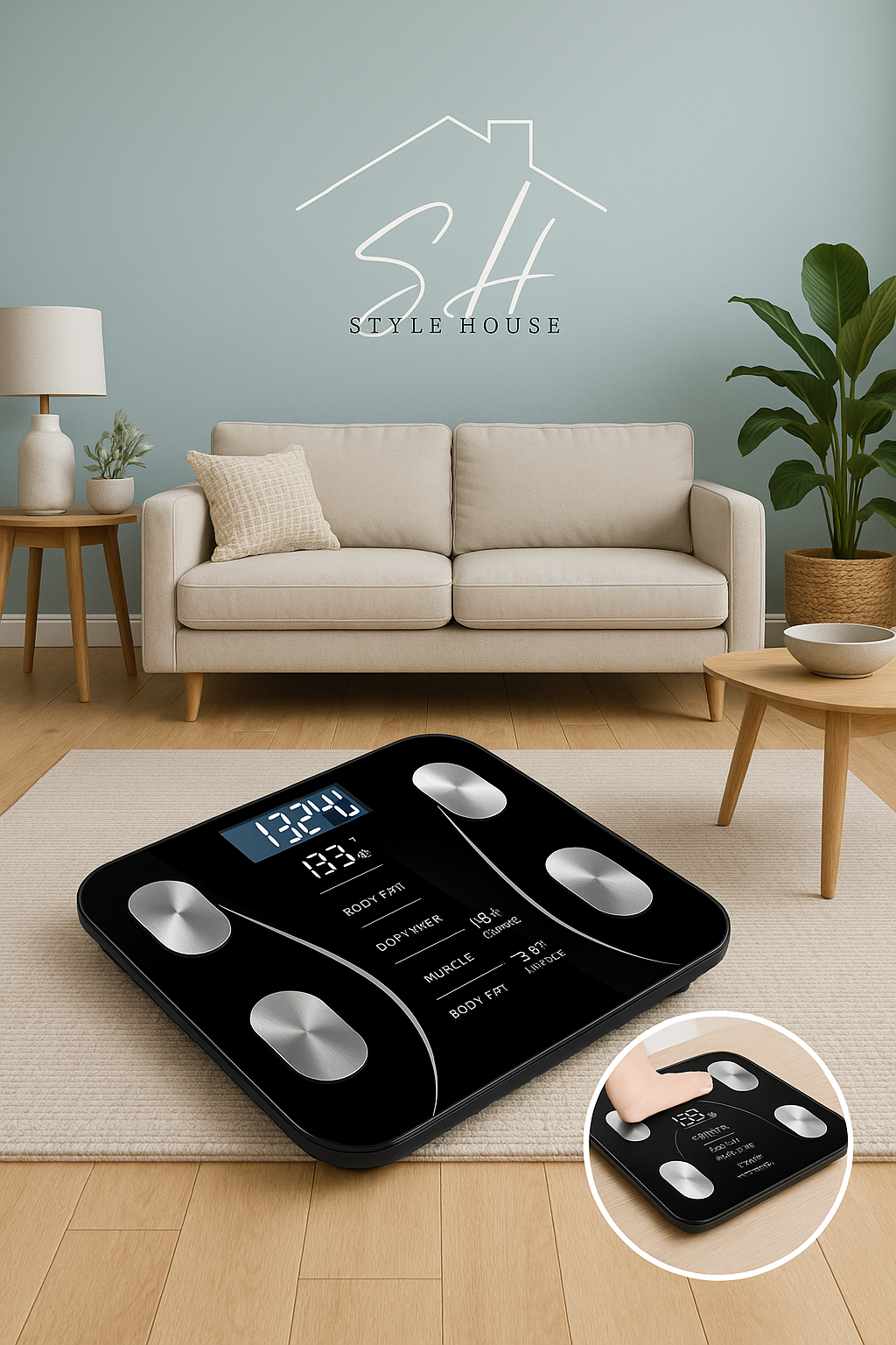 Báscula Inteligente Bluetooth: Control Total de Tu Peso y Salud