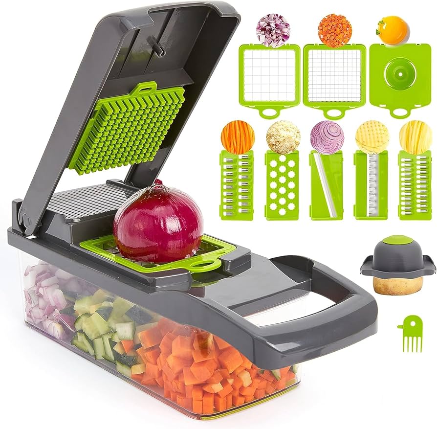 PICADOR DE FRUTAS Y VERDURAS 14 piezas + Envió gratis + Atención inmediata