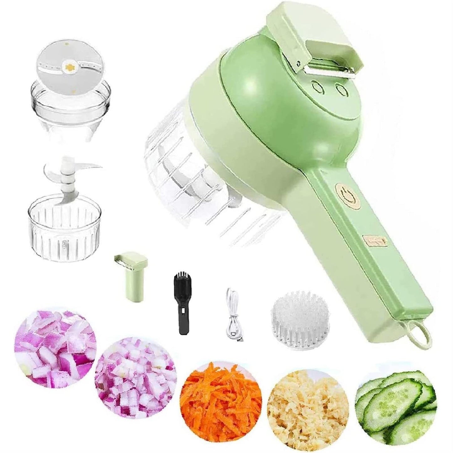 Cortador De Verduras 4 en 1 + Envío gratis + Atención 24 horas (3502341167)