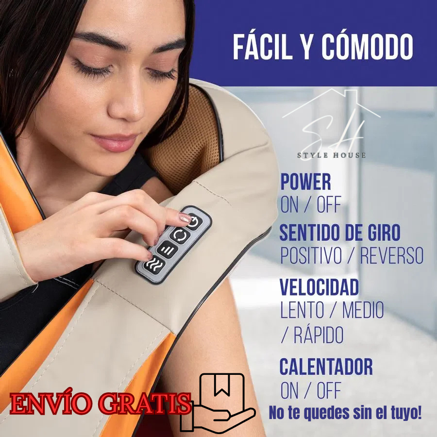 Masajeador Cervical Electrico Cuello