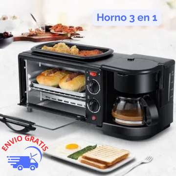 Horno 3 en 1 sokany + cafetera ¡Envío gratis!
