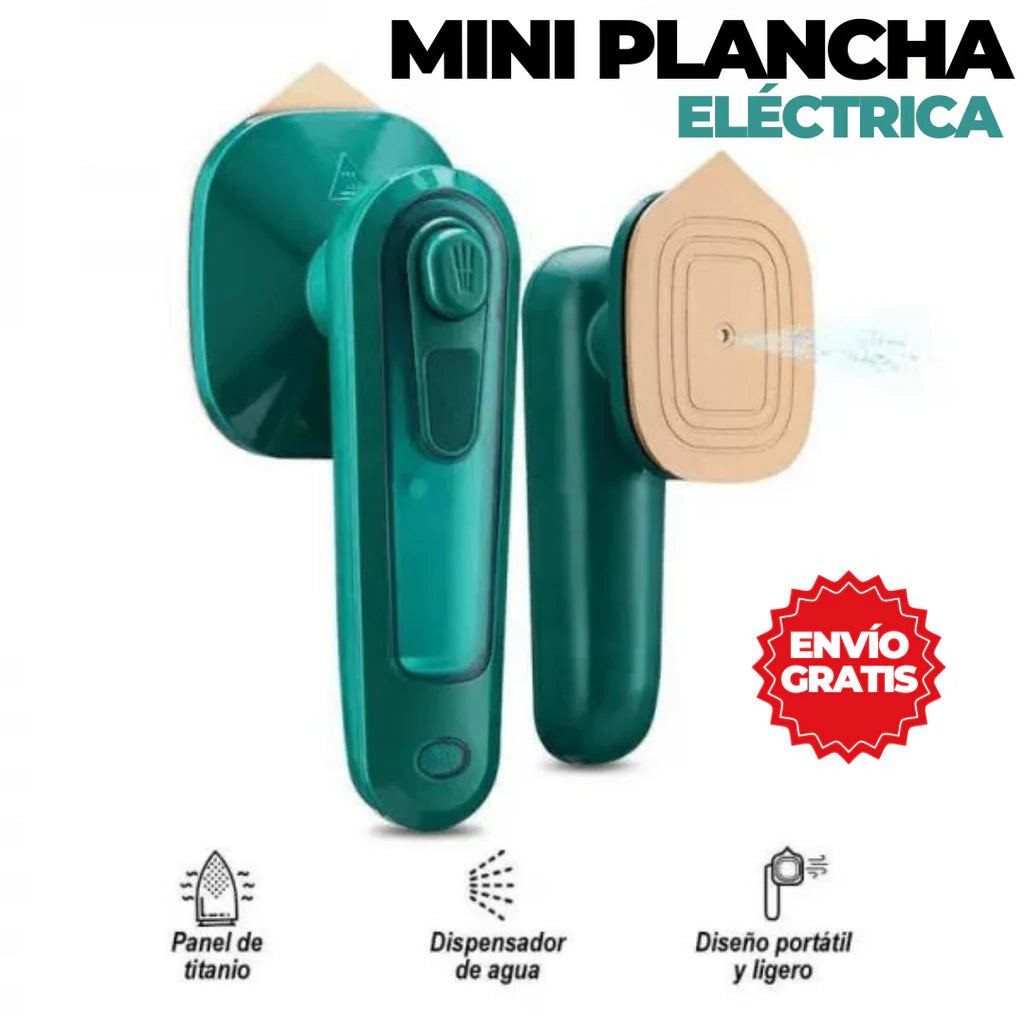 Mini Plancha Vapor De Ropa Viajera Porta