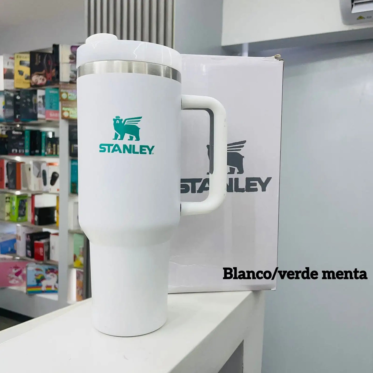 Termo Stanley 40 OZ con pitillo + Envió Gratis + Atención 24 horas (3502341167)