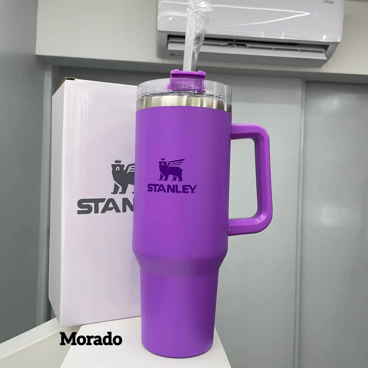 Termo Stanley 40 OZ con pitillo + Envió Gratis + Atención 24 horas (3502341167)