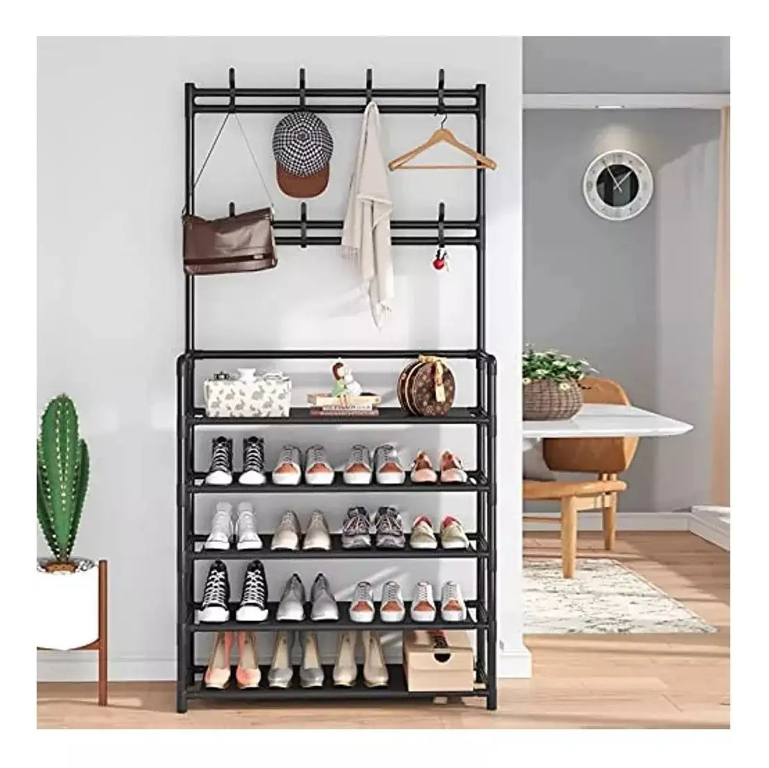 Organizador Zapatero Y perchero 5 niveles + Envió gratis