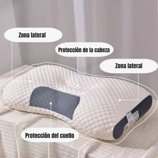 Almohada Cervical Cojin 3d Desconso