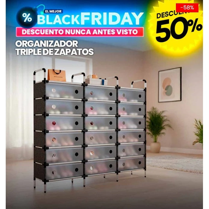 Zapatero con cubierta antipolvo!