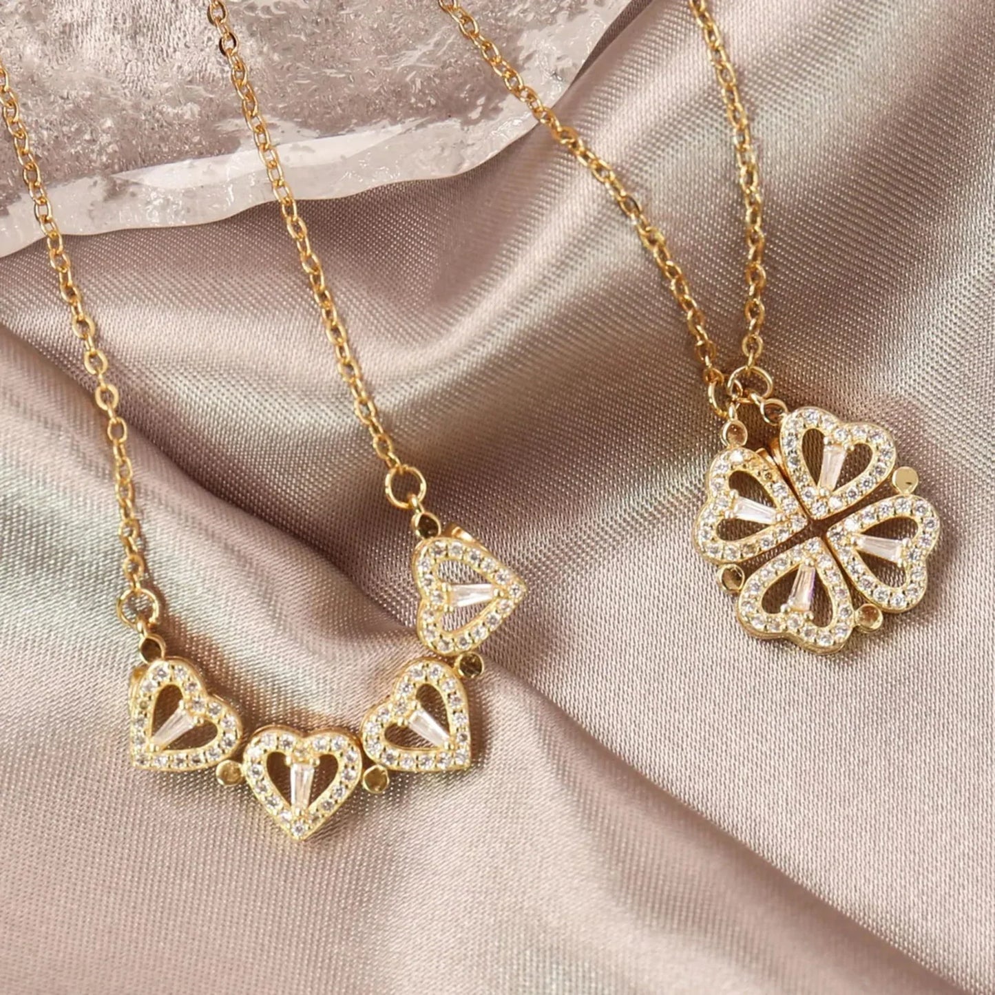 Collar Treboll Corazon acero inoxidable + Caja de regalo
