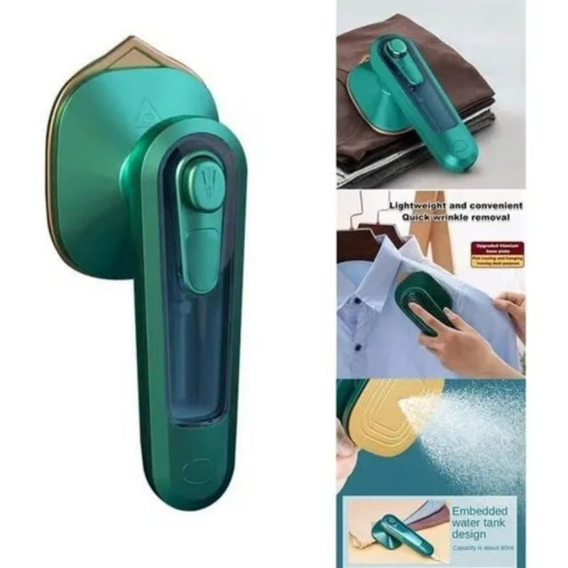 Mini Plancha Vapor De Ropa Viajera Porta