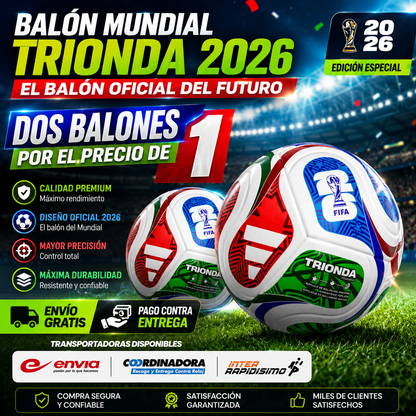 Balón Mundial 2026 (PAGA 1 Y LLEVA 2)