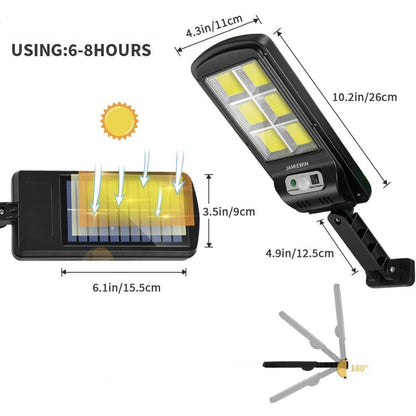 Lampara solar con sensor + Control