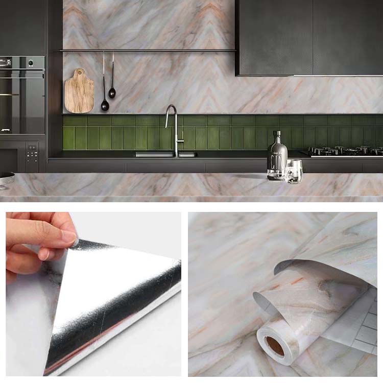 Rollo Papel Vinilo Adhesivo Brillante (10m x 60cm) + Envío Gratis