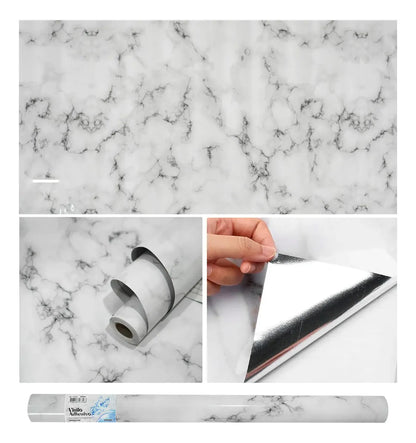 Papel Vinilo Adhesivo Brillante (Paga 1 y lleva 2) Rollo X 10 metros
