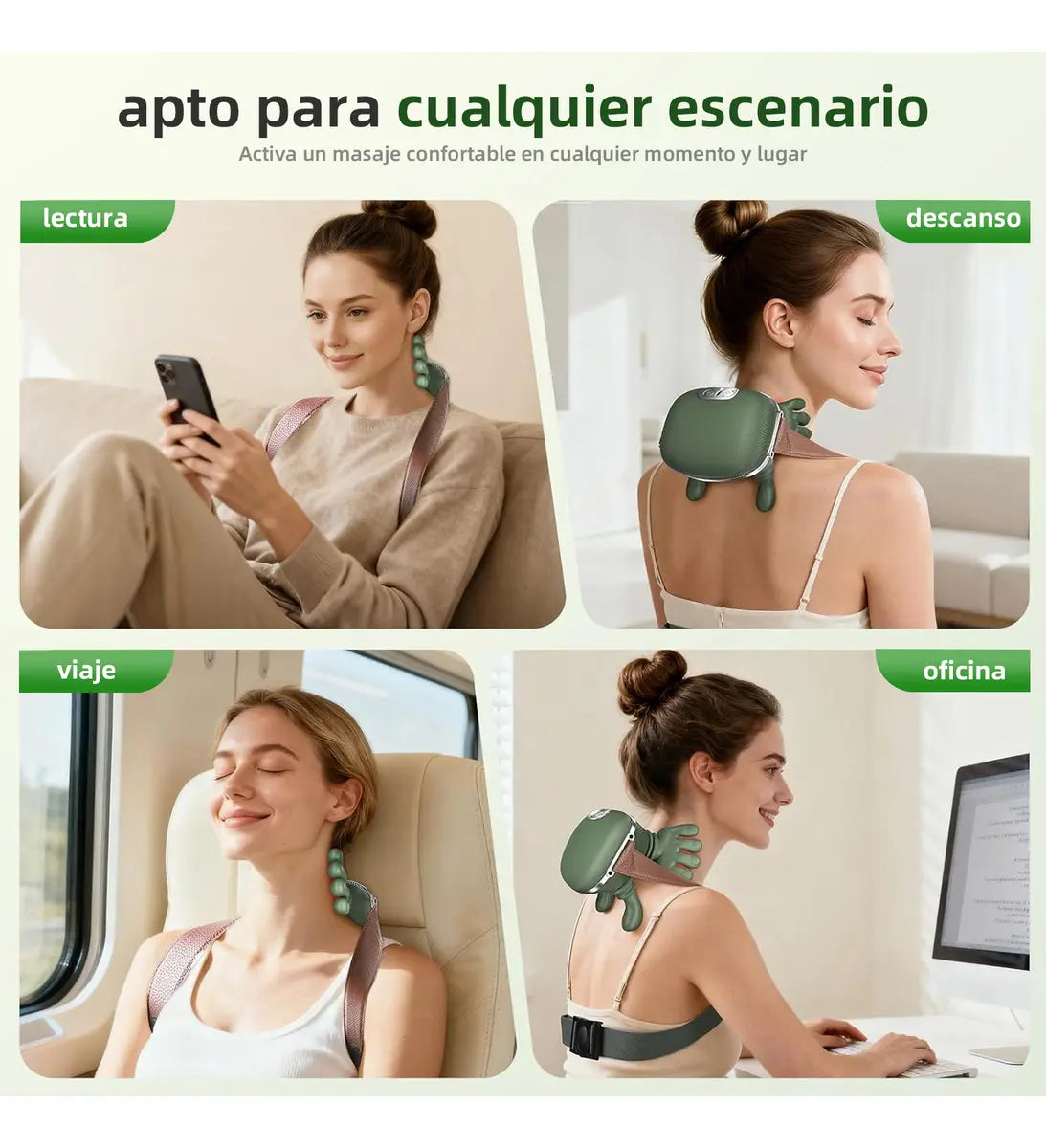 Masajeador De Cuello Y Hombros Manitos