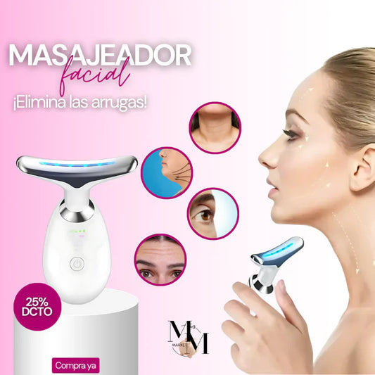 Masajeador Papada Facial luz led + Envío gratis + Atención 24 horas (3502341167)