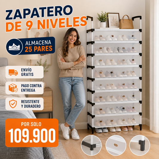 Zapateros con cubierta antipolvo variados!