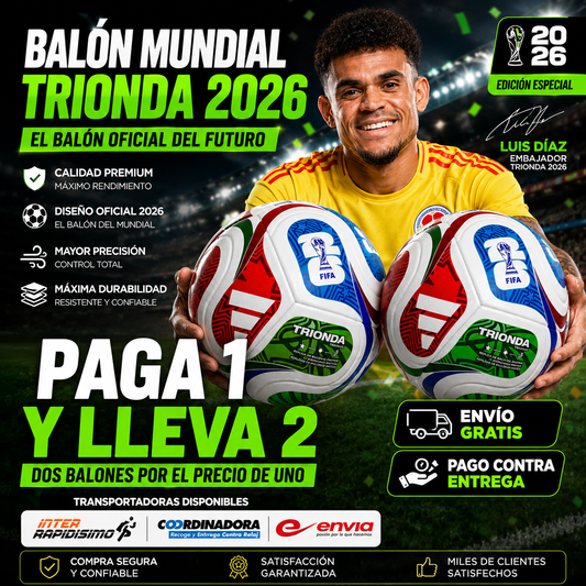 Balón Mundial 2026 (PAGA 1 Y LLEVA 2)