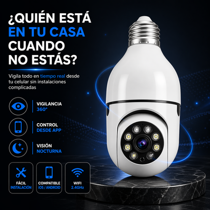 CAMARA BOMBILLO 360