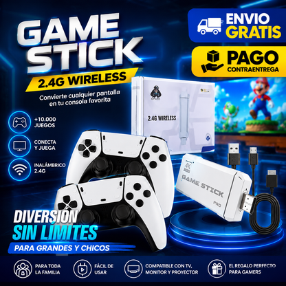 🔥Consola de Videojuegos Inalámbrica ¡Juega Sin Cables!