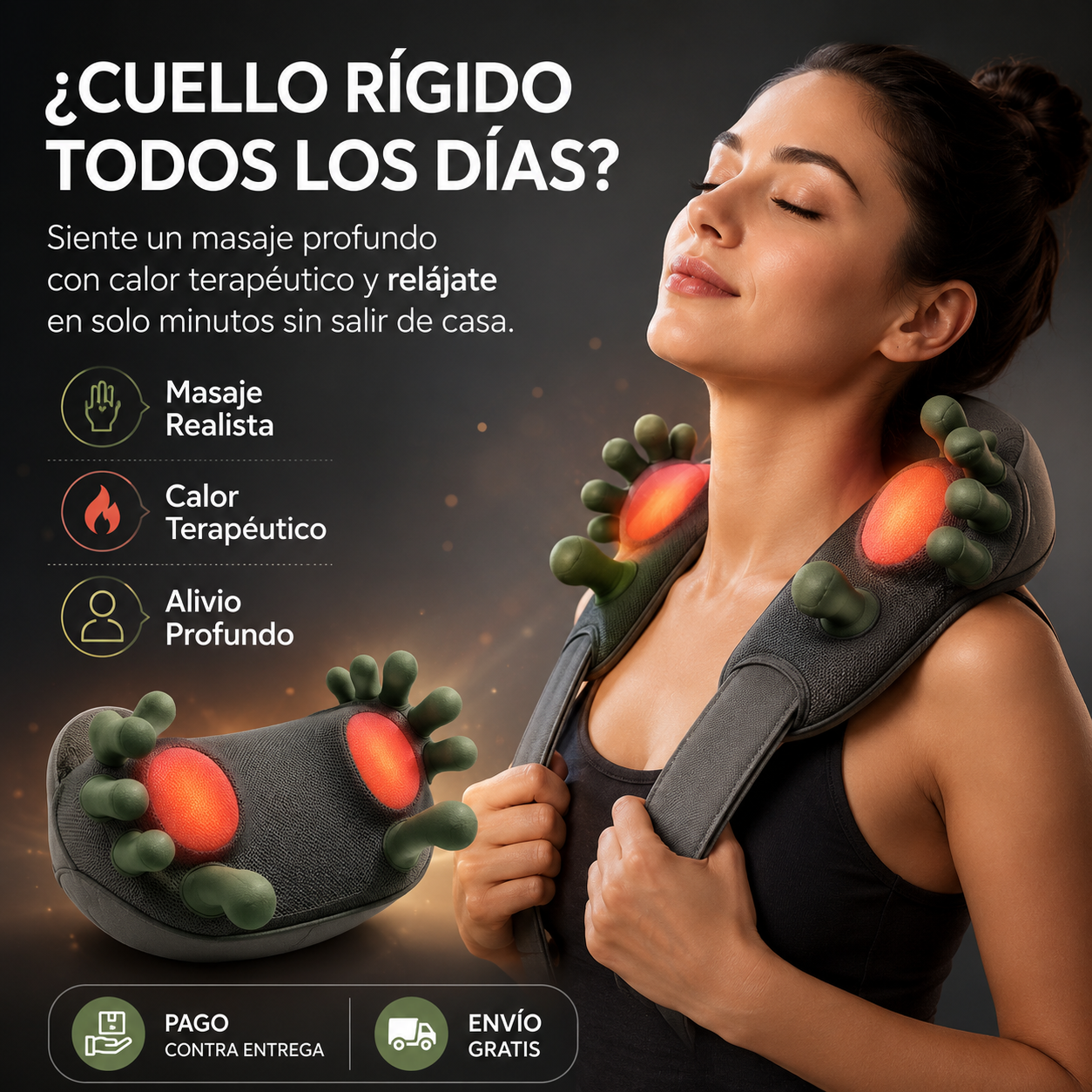 Masajeador De Cuello Y Hombros Manitos