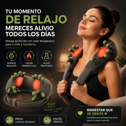 Masajeador De Cuello Y Hombros Manitos