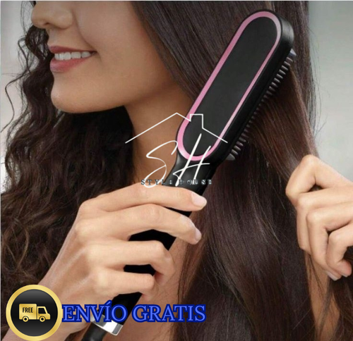 Cepillo Plancha Secador 2 en 1 Alisador