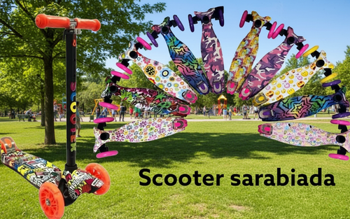 Patineta Scooter Sarabiada, Para Niñ@s