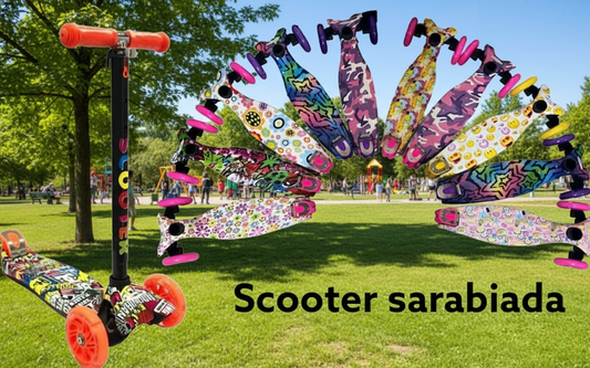 Patineta Scooter Sarabiada, Para Niñ@s