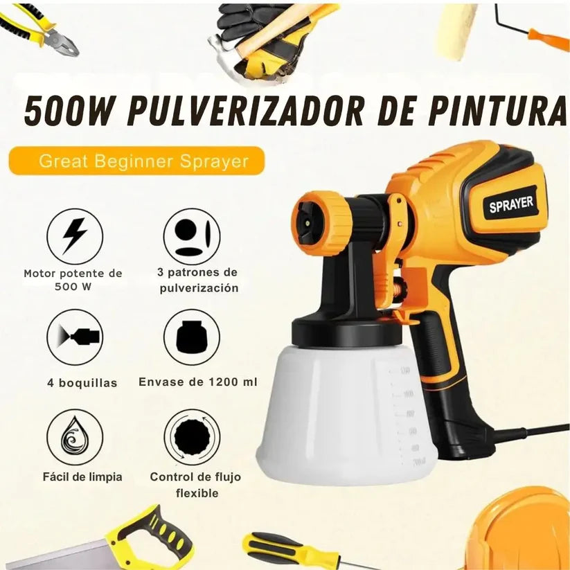 PISTOLA DE PINTURA PULVERIZADORA