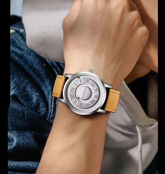 Reloj Magnético Cuero FoxBox