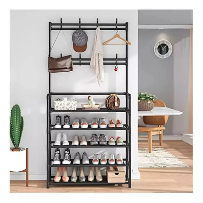 Organizador Zapatero Y perchero 5 niveles + Envió gratis