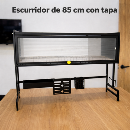 Escurridor De Platos Con Almacenamiento (Envió Gratis)