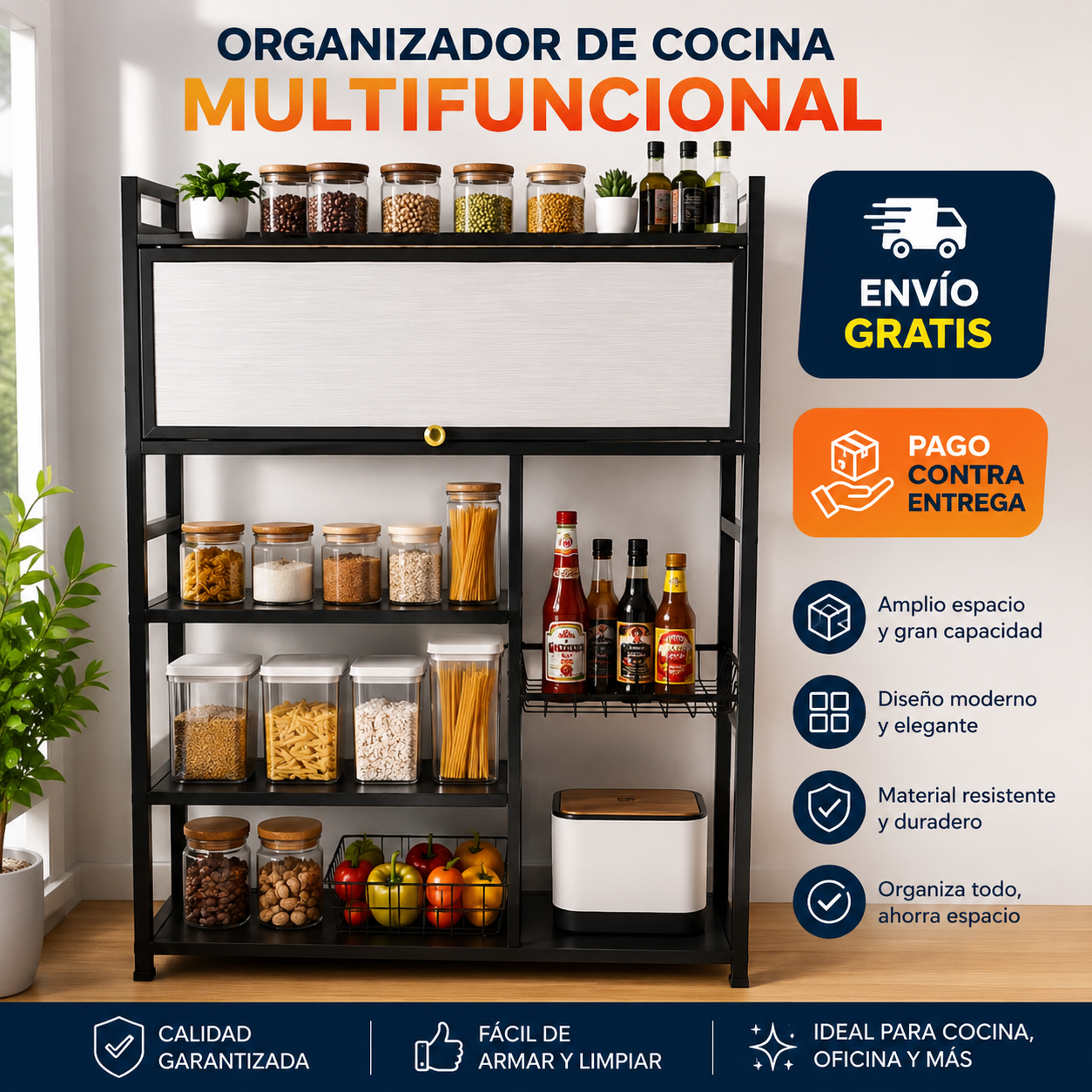 Escurridor De Cajon Platos 2 Niveles