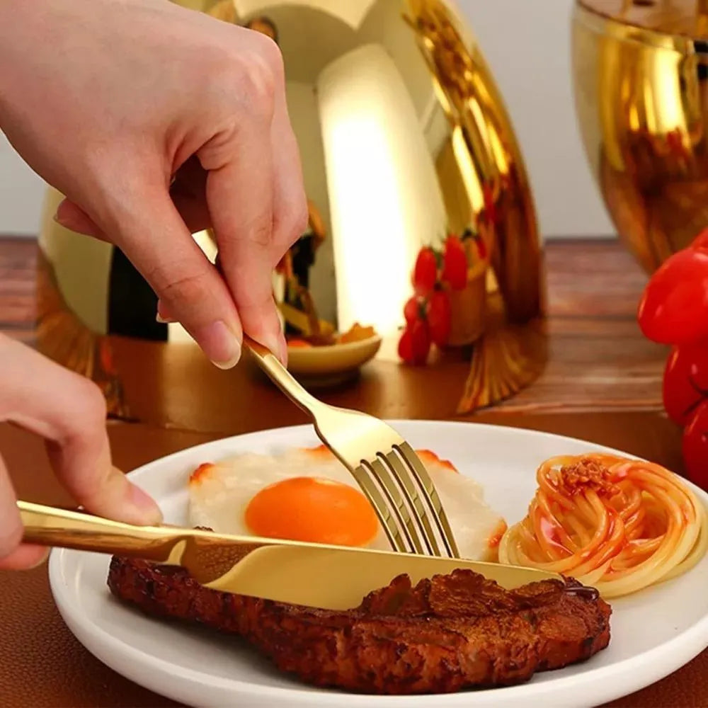 Juego De Cubiertos 24 piezas en acero inoxidable + Envío gratis + Atención 24 horas (3502341167)