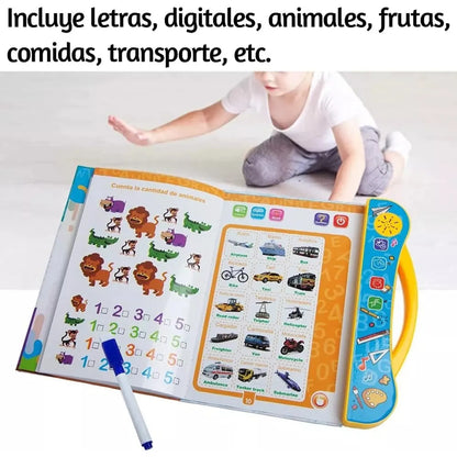 📖 Libro Infantil Interactivo con Voz y Aprendizaje